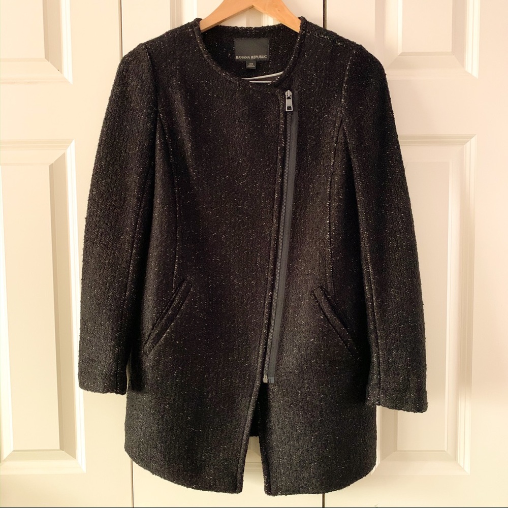 Banana Republic tweed jacket NWOT